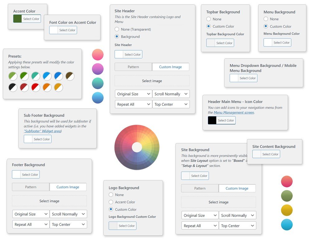 content color bgs desktop 1 Style Customization & Typography