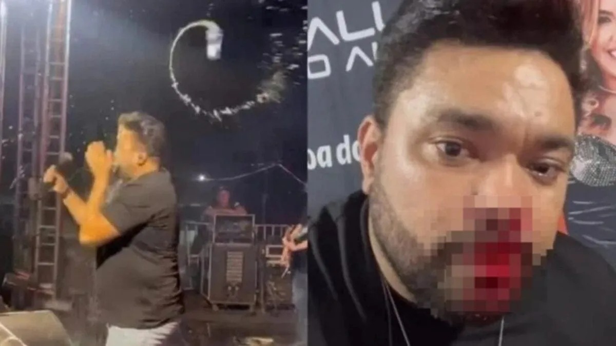 video:-cantor-fica-ferido-apos-ser-atingido-por-lata-durante-show-em-mato-grosso