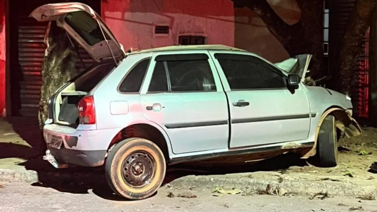 motorista-morre-ao-bater-em-arvore-enquanto-fugia-de-blitz-em-anapolis