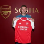 arsenal-anuncia-a-contratacao-do-atacante-sueco-viktor-gyokeres,-ex-sporting