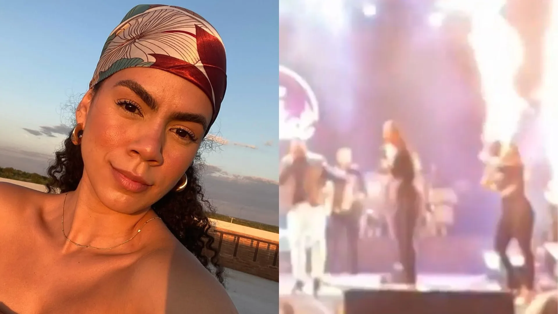 video:-fogo-atinge-cabelo-de-integrante-da-banda-limao-com-mel-durante-show