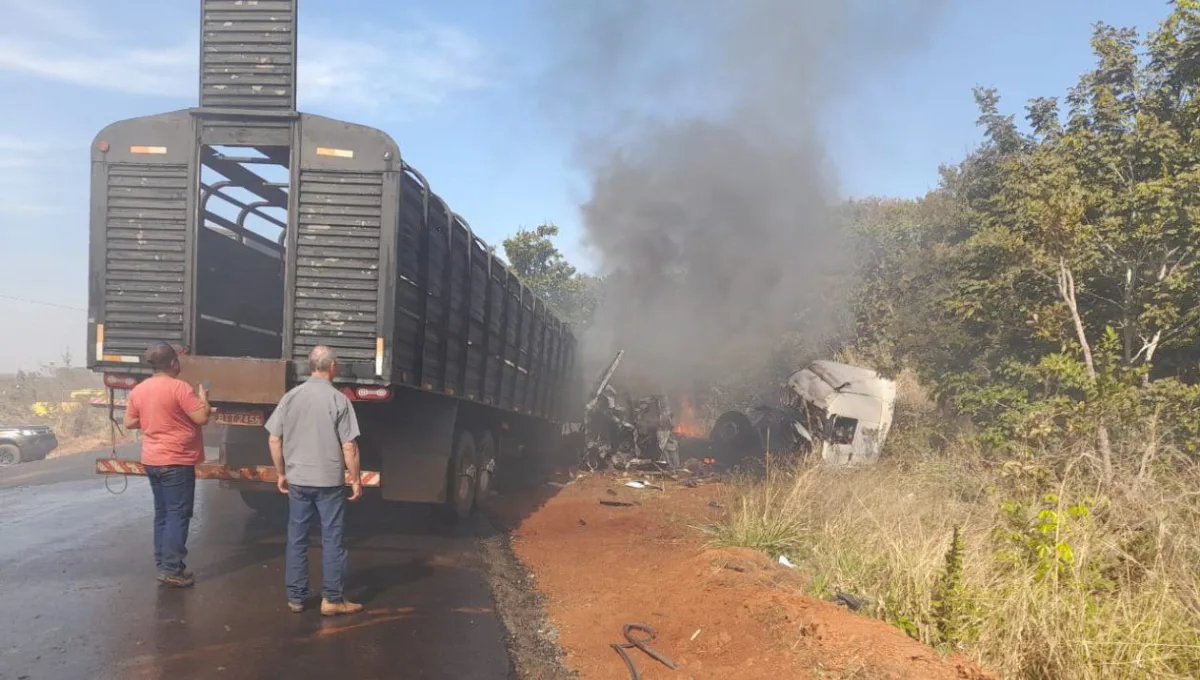 colegas-caminhoneiros-morrem-em-colisao-frontal-na-go-184,-em-apore