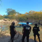 policia-flagra-extracao-ilegal-de-areia-e-desmatamento-em-niquelandia