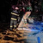 acidente-envolvendo-onibus-e-carreta-deixa-30-feridos-na-go-164,-entre-faina-e-cidade-de-goias