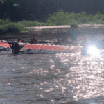 ultraleve-cai-apos-piloto-tentar-manobra-em-baixa-altitude-no-rio-araguaia