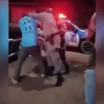 video-mostra-agressao-de-policiais-militares-a-cliente-de-bar-no-jardim-inga,-no-entorno-do-df