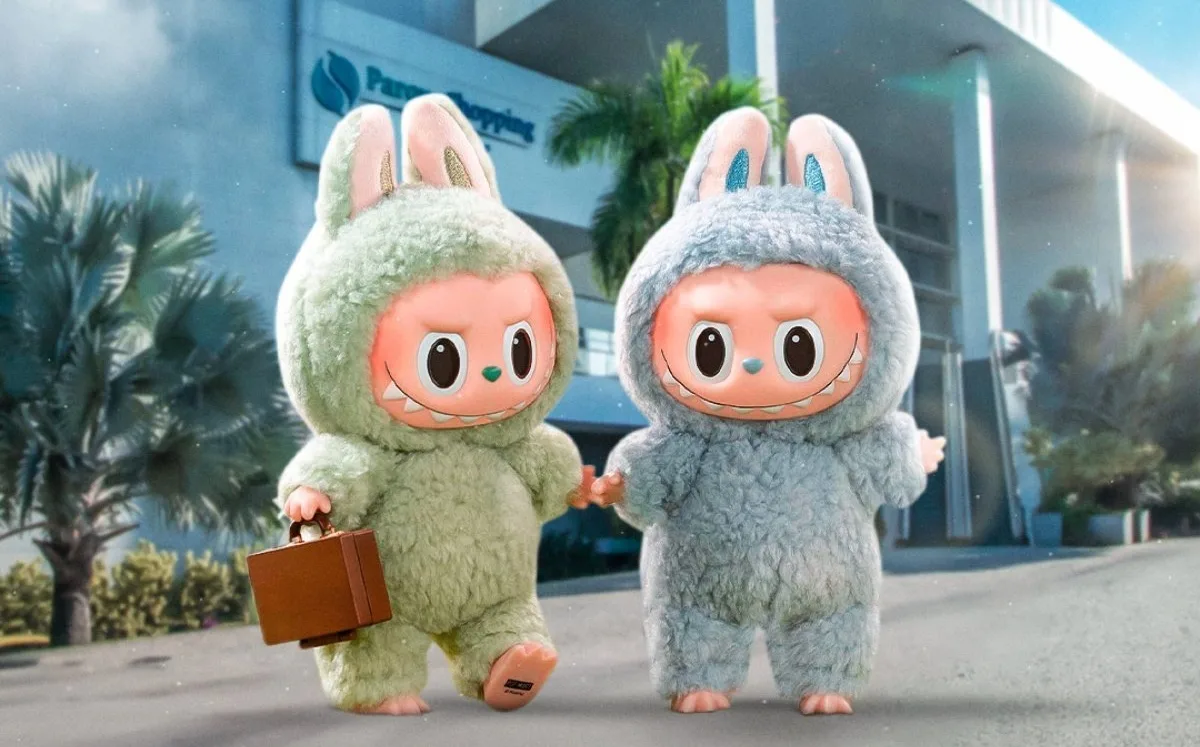 shopping-realiza-encontro-de-labubus-no-rio-de-janeiro;-assista-ao-video