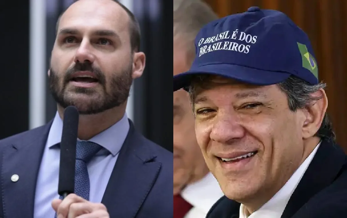 “liga-pro-eduardo-bolsonaro,-fala-para-ele-parar-de-passar-vergonha”,-diz-haddad