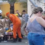 video:-motorista-invade-lanchonete-e-atinge-idosa-em-goiania;-vitima-sofre-fratura-exposta