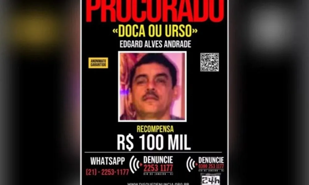 disque-denuncia-eleva-recompensa-a-r$-100-mil-por-doca,-lider-do-comando-vermelho-no-rio