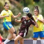 selecao-feminina-sub-20-encerra-passagem-por-goiania-com-derrota-para-o-mexico-em-jogo-treino