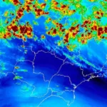 Inmet emite alerta laranja de perigo para ventos costeiros no litoral do Brasil