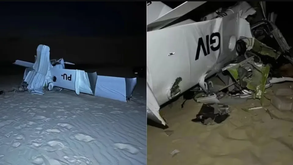 Pequena aeronave cai nos Lençóis Maranhenses e deixa dois mortos