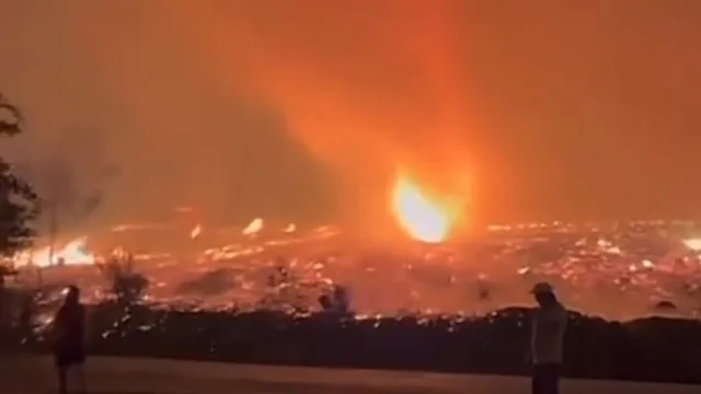 Tornado de fogo é registrado em incêndio em Portugal; veja as imagens