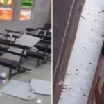 “susto-grande”,-diz-padre-que-celebrava-missa-quando-teto-desabou,-em-porangatu