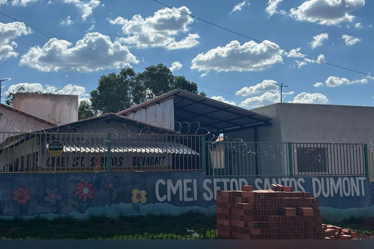 cmei-santos-dumont,-em-goiania,-sera-fechado-para-reforma,-diz-sme;-comunidade-reclama