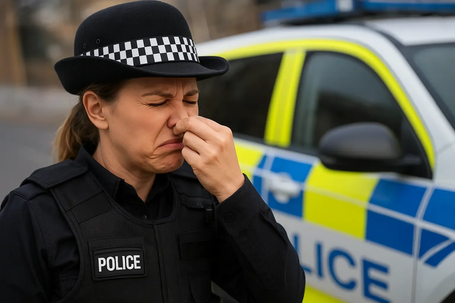 policial-e-demitido-apos-soltar-um-pum-no-rosto-de-colega,-na-inglaterra;-veja-imagem