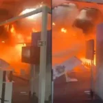 Incêndio atinge pavilhão da COP30 em Belém e área é evacuada sem feridos