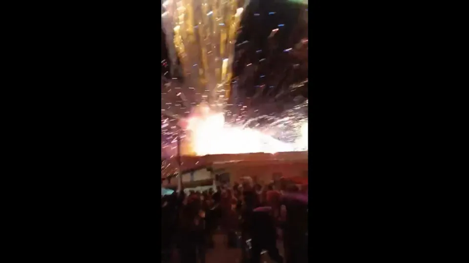 Fireworks Accident Injures Crowd at Christmas Event
