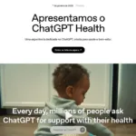 openai-lanca-chatgpt-health,-para-responder-sobre-saude,-e-promete-manter-dados-privados