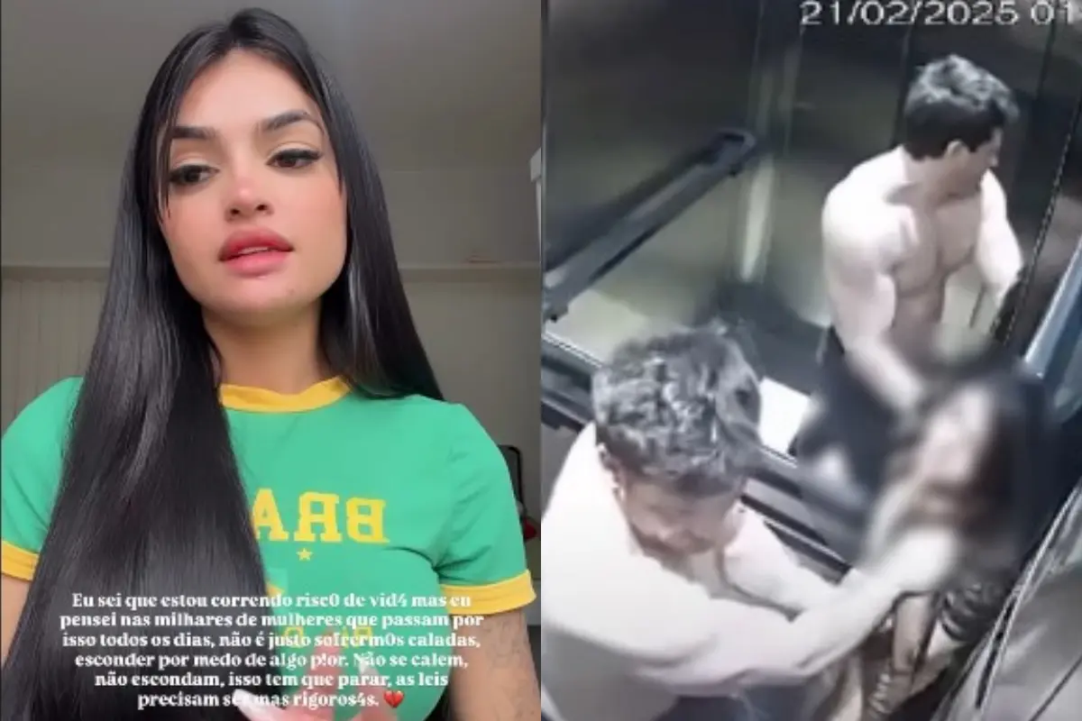 influenciadora-fala-sobre-agressao-de-empresario-dentro-de-elevador-em-goiania:-‘quase-perdi-a-vida’