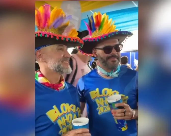 samba-no-pe,-chapeu-na-cabeca:-medico-e-publicitario-inovam-no-look-de-carnaval-em-goiania