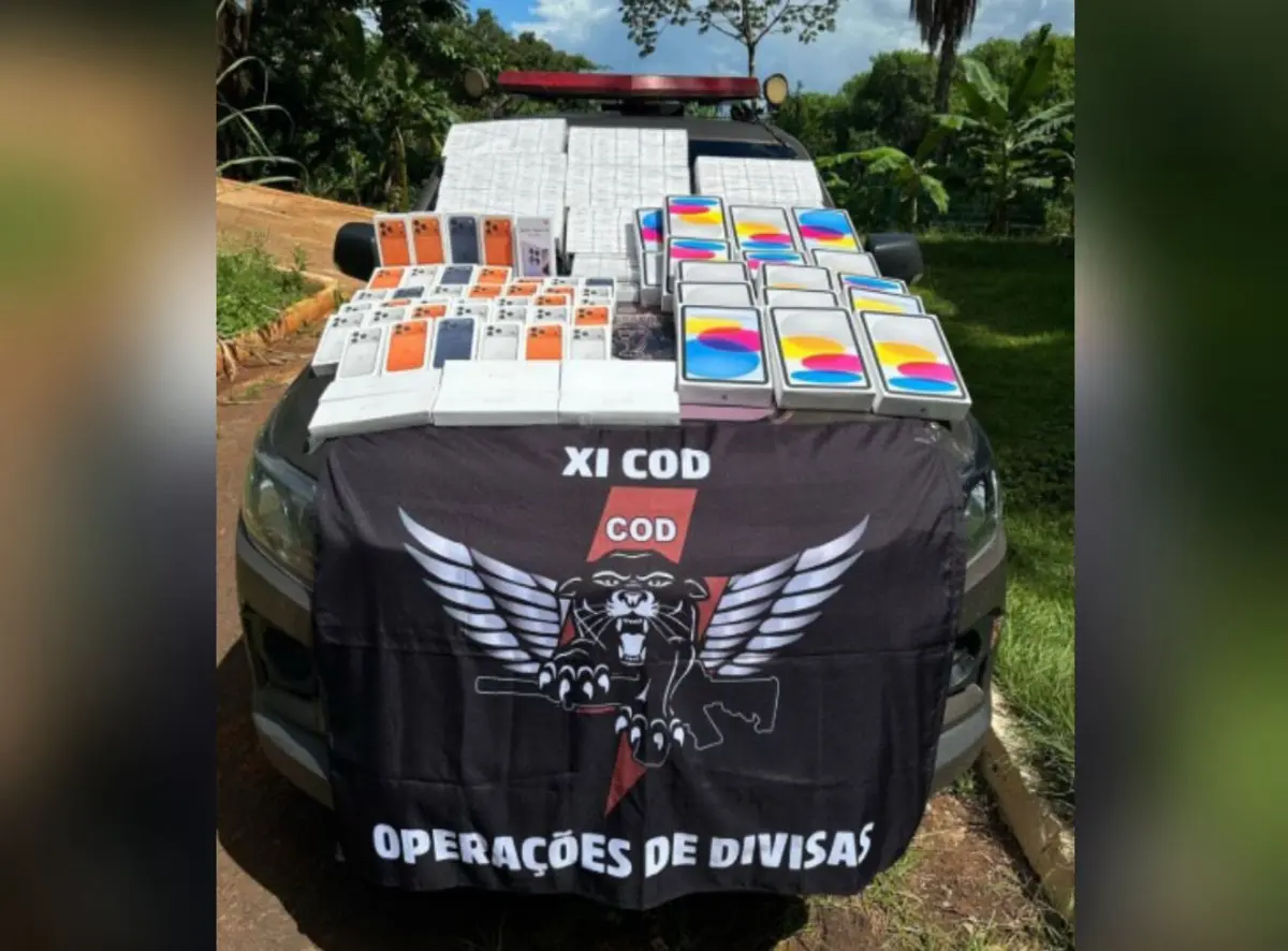 policia-apreende-iphones,-ipads-e-apple-watchs-avaliados-em-r$-600-mil-em-goias