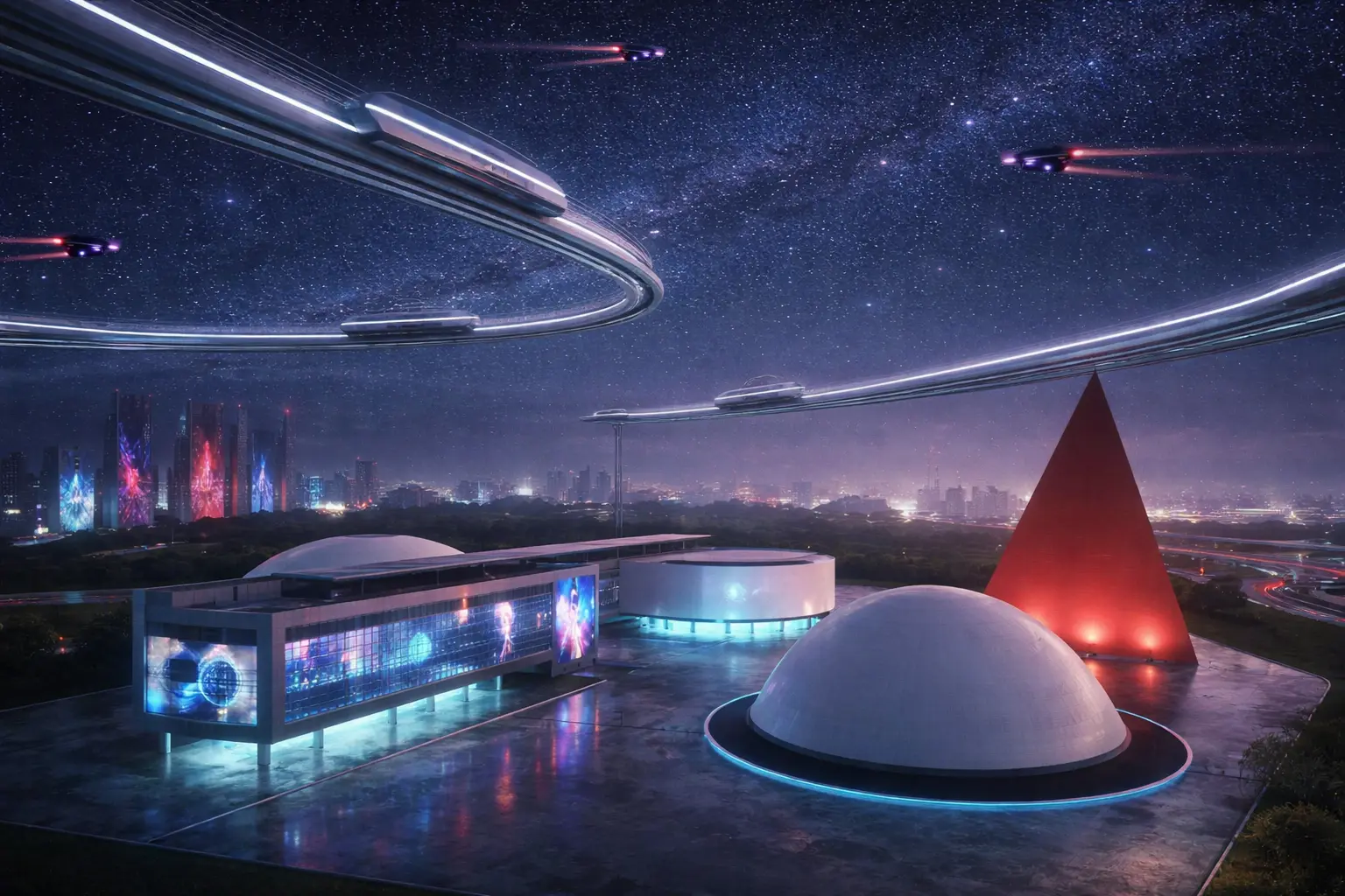 carros-voadores-e-mutirama-tecnologico:-ia-recria-imagens-de-goiania-futurista