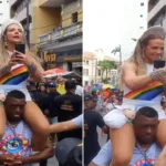 Carla Perez pede desculpas após ser acusada de racismo ao subir nos ombros de segurança negro 5 carla-perez-pede-desculpas-apos-ser-acusada-de-racismo-ao-subir-nos-ombros-de-seguranca-negro