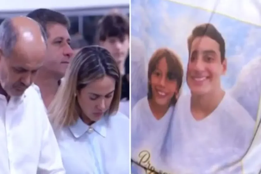 missa-de-setimo-dia-reune-familiares-e-amigos-em-despedida-de-miguel-e-benicio,-em-itumbiara