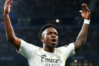 ‘a-danca-continua’:-vini-jr.-celebra-classificacao-do-real-na-champions-–-uol