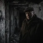 sem-aquecimento-nem-agua-corrente:-sozinho-entre-ruinas,-aposentado-de-79-anos-e-o-ultimo-morador-de-predio-bombardeado-na-ucrania