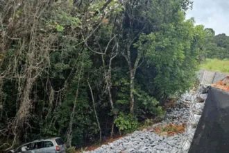 acidente-na-br-354:-carro-bate-em-carreta,-capota-e-cai-em-ribanceira-–-estado-de-minas