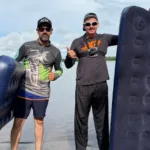 influenciador-‘ce-pita’-aceita-desafio-e-desce-rio-araguaia-em-colchoes-inflaveis;-video