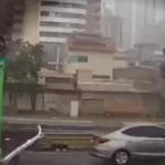 cancela-automatica-e-derrubada-por-carro-dias-apos-sistema-ser-acionado-pela-primeira-vez-na-marginal-botafogo,-em-goiania