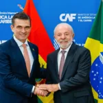lula-recebe-direitista-rodrigo-paz,-presidente-da-bolivia,-no-planalto