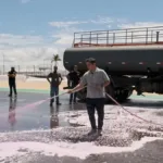 motogp:-autodromo-de-goiania-passa-por-limpeza-com-mais-de-3-mil-litros-de-produtos