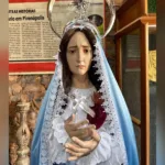 imagem-de-nossa-senhora-passa-por-restauracao-apos-ser-descaracterizada-em-pirenopolis 