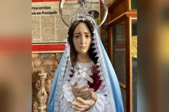 imagem-de-nossa-senhora-passa-por-restauracao-apos-ser-descaracterizada-em-pirenopolis 