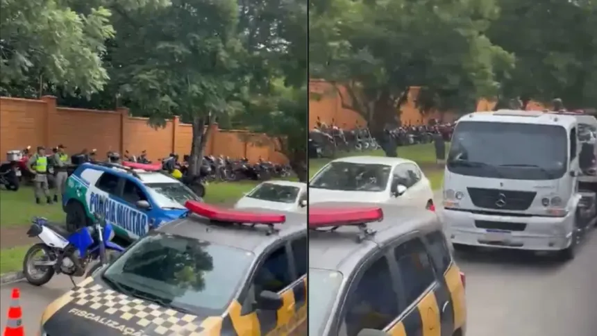 pm-recolhe-veiculos-estacionados-em-local-proibido-proximo-ao-motogp,-em-goiania