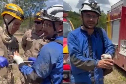 “segurei-numa-pedra-que-caiu”,-diz-biologo-apos-acidente-em-caverna-no-nordeste-de-goias