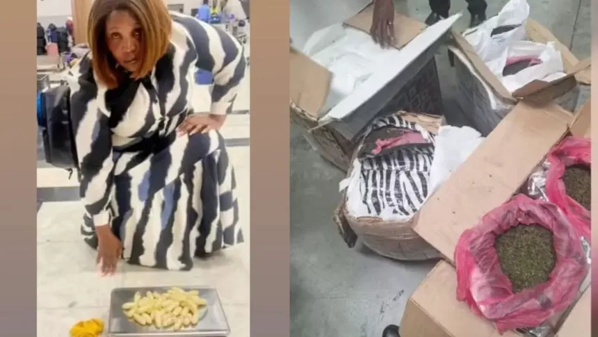 mulher-e-presa-em-aeroporto-com-cocaina-escondida-em-objeto-inusitado;-saiba-qual