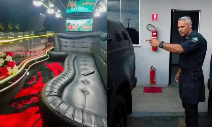 subtenente-da-pmgo-faz-meme-mostrando-interior-‘luxuoso’-de-camburao-da-viatura;-video