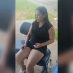 gravida-quase-foi-atingida-por-carro-desgovernado-no-patio-do-detran,-em-goiania