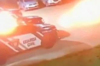 base-da-gcm-de-cidade-ocidental-e-alvo-de-atentado-com-coqueteis-molotov