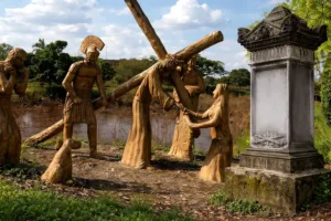 tumulo-“a-prova-de-morte”-em-goias-tem-tv,-celular-e-lanches;-veja-fotos