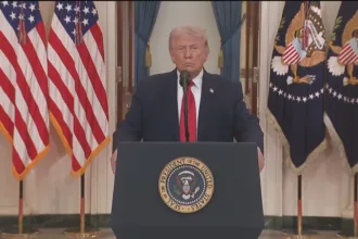 trump-da-prazo-de-48-horas-para-ira-reabrir-estreito-de-ormuz-‘antes-que-o-inferno-se-abata-sobre-eles’-–-g1