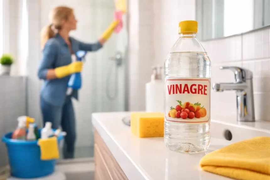 pouca-gente-sabe,-mas-o-vinagre-pode-deixar-o-box-do-banheiro-como-novo;-veja-o-truque