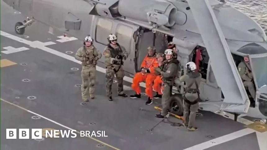 artemis-2:-astronautas-voltam-a-terra-‘felizes-e-saudaveis’-apos-missao-a-lua-–-bbc