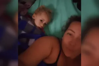 sem-dormir-e-desempregada,-mae-pede-ajuda-para-acompanhar-bebe-com-cancer-em-goiania